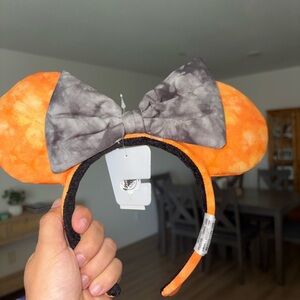 Halloween Orange and Gray Headband